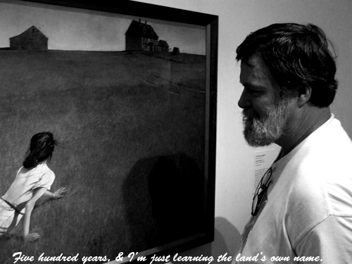 Poem: 'Five hundred years, and I'm just learning the land's own name.'