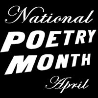 National Poetry Month logo