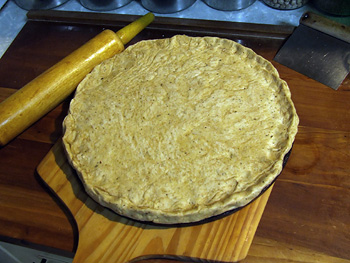 shaping the dough