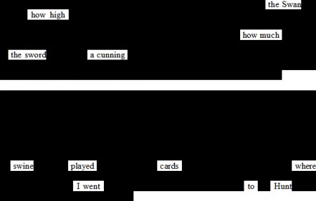 erasure of a page from Pepys's diary