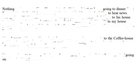erasure of a page from Pepys' diary (Photoshop eraser tool version)