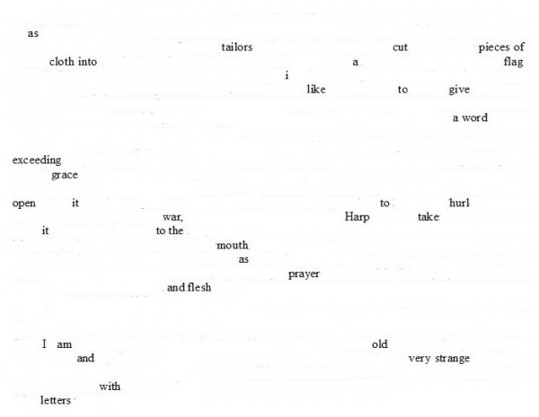 erasure of a page from Samuel Pepys' diary